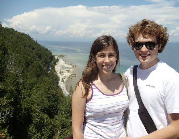 arch rock mackinac island 2009